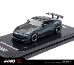INNO MODEL 1/64 NISSAN FAIRLADY Z (RX34) TOP SECRET - STEALTH GRAY