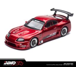 INNO MODEL 1/64 TOYOTA SUPRA (A80) TOP SECRET - RED