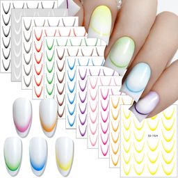 Ombre Nail Stickers 1PC