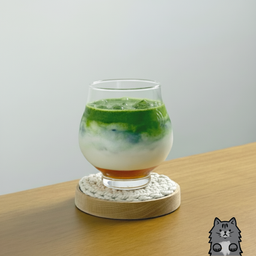 iced earl grey matcha latte