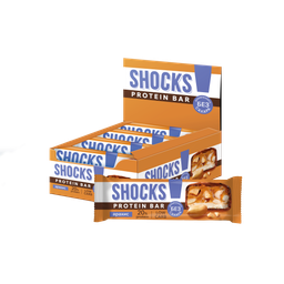 FitnesShock Peanut coated bar SHOCKS, 1 box (12 pieces)