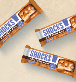 FitnesShock Peanut coated bar SHOCKS, 1 box (12 pieces)