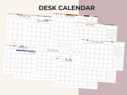 2026 Desk Planner