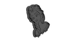 Frozen Elsa with detail Cookie Cutter     