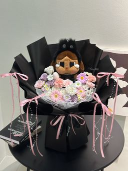 ( Customized ) Crybaby Soap Flower Bouquet 