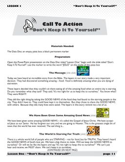 I Know It Sounds Crazy... – 6 Weeks of Primary School Lessons for Children's Church