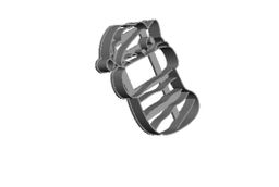 Christmas 2 Kitty outline Cookie Cutter    