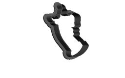 Scooby Doo head outline Cookie Cutter      