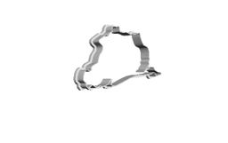 Racing 1 outline Cookie Cutter       