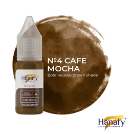 Pulse Eyebrow Line - N4-Caffe Mocha - Hanafy Colours Pigments 10ML