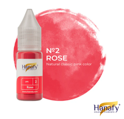 Basic Lips Line - N2-Rose - Hanafy Colours Pigments 10ML