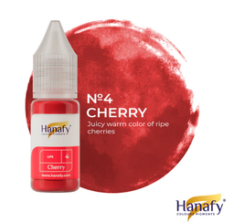 Basic Lips Line - N4-Cherry - Hanafy Colours Pigments 10ML