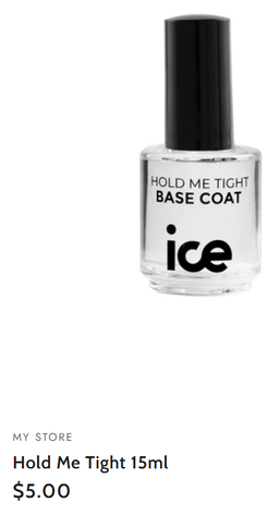 Hold me Tight Base Coat - Ice Nail Care 15ML