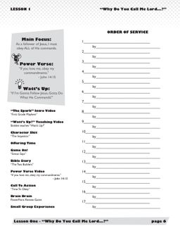 Questions, Questions, Questions – 6 Weeks of Primary School Lessons for Children's Church