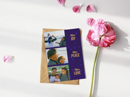 More Joy, More Peace, More Love Christmas Card