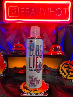 Lubricante sabor a algodón de azúcar, a base de agua 