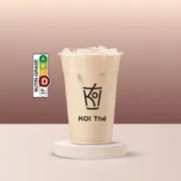 Koi M-Milk Tea, 25%, less ice, with bubble