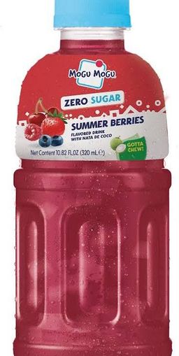 Mogu mogu sugar free summer berries 320ml