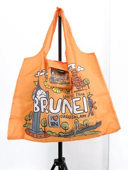 Foldable Shopping Bag - Street Doodle 56x67cm