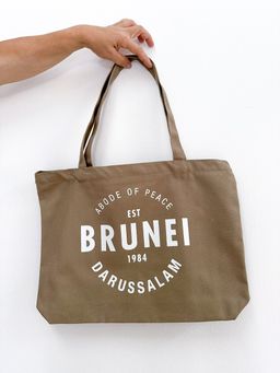 Brunei Tote Bag Brown