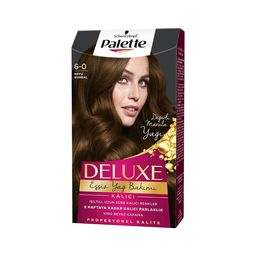 Schwarzkopf Palette Deluxe Saç Boyası Koyu Kumral (No: 6-0)