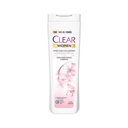 Clear Şampuan Yumuşak & Parlak Kiraz Çiçeği Esansı (350 ml)