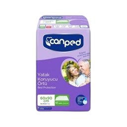 Canped Yatak Koruyucusu Örtü 60 x 90 cm (10'lu)