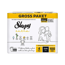 Sleepy Extra 4 Beden Bebek Bezi (100'lü)