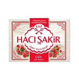 Hacı Şakir Kalıp Sabun Gül Dinlendirici Bakım (4 x 150 g)