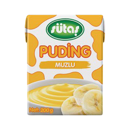 Sütaş Muzlu Puding (200 g)