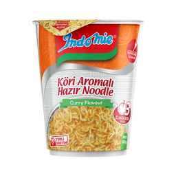 Indomie Köri Çeşnili Hazır Bardak Noodle (60 g)