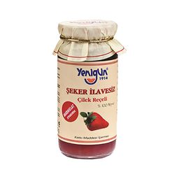 Yenigün Şeker İlavesiz Çilek Reçeli (290 g)