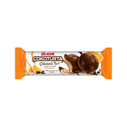 Ülker Çokoturka Portakal Soslu Çikolata Kaplamalı Bisküvi (108 g)