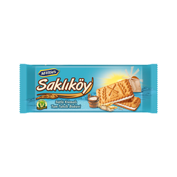 Ülker Saklıköy Sütlü Kremalı Bisküvi (100 g)