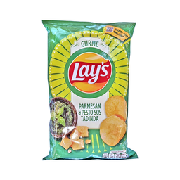 Lay's Gurme Parmesan ve Pesto Sos Tadında Cips (105 g)