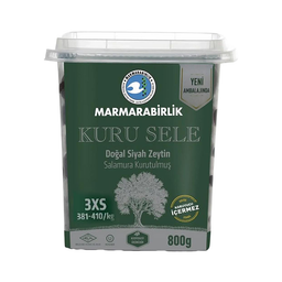 Marmarabirlik Kuru Sele Zeytin 381-410 Ad/kg (800 g)
