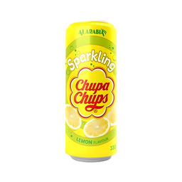 Chupa Chups Sparkling Limon Aromalı Gazoz (330 ml)