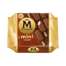 Algida Magnum Bademli Mini Dondurma (6'lı)