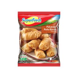 SuperFresh Dondurulmuş Patatesli Rulo Börek (420 g)