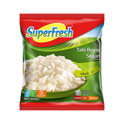 SuperFresh Küp Dilim Tatlı Beyaz Soğan (450 g)
