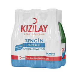 Kızılay Doğal Maden Suyu (6 x 200 ml)