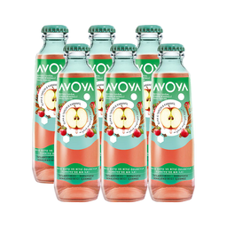Avoya Elma & Tarçın & Karanfil Aromalı Maden Suyu (6 x 200 ml)