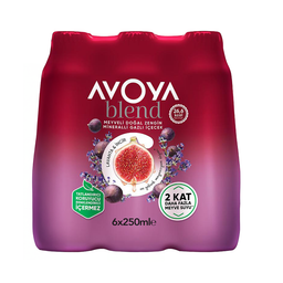 Avoya Blend İncir ve Lavanta Meyveli Maden Suyu (6 x 250 ml)
