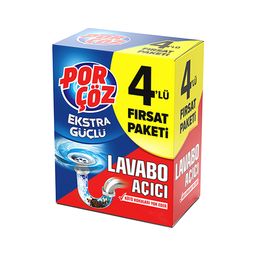Porçöz Granül Lavabo Açıcı (4 x 70 g)