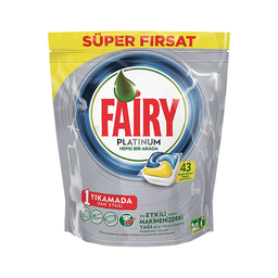 Fairy Platinum Bulaşık Makinesi Deterjanı Kapsülü (43'lü)