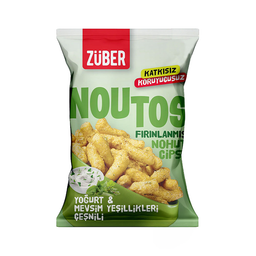 Züber Noutos Yoğurt ve Mevsim Yeşillikleri Nohut Cipsi (55 g)