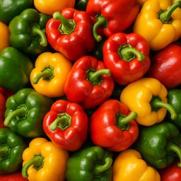 Colored capsicum