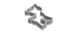 Sweet Deer outprint Cookie Cutter   