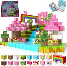Magnetic Building Cubes 100 Pcs/Set ZH008 - Unicorn