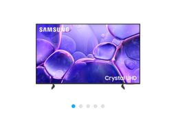 Samsung 50" U8050F 4K UHD Smart TV with Premium Metal Stream Design